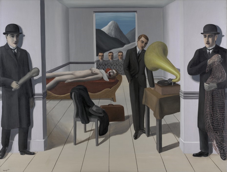 L'assassin menace, Rene Magritte/ foto: MoMA