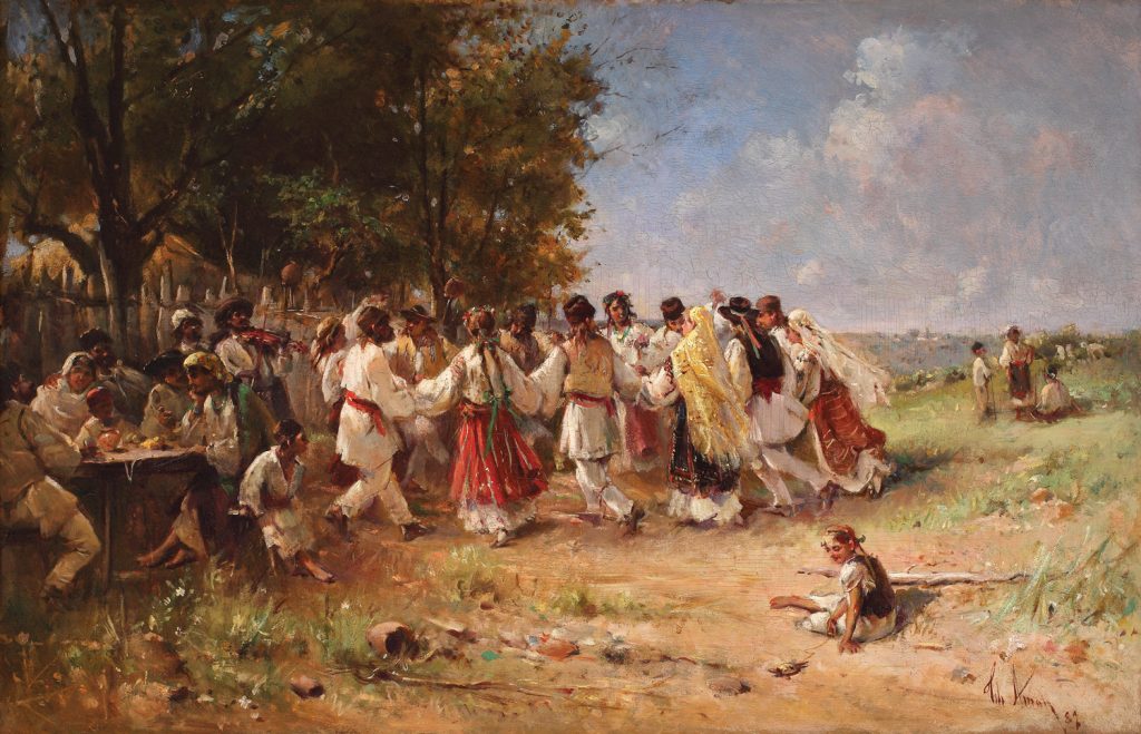 "Hora de la Aninoara", Theodor Aman, 1887
