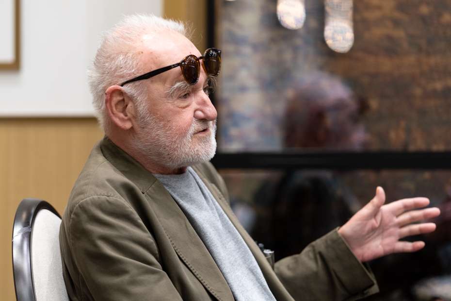 Béla Tarr, 2024, Cluj-Napoca/ foto: Raul Ștef, Cultura la dubă