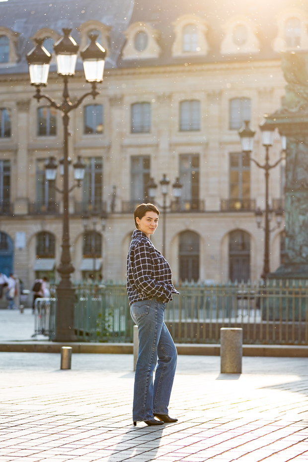 Anamaria Vartolomei în Paris, 2025/ foto: Bogdan Iordache, Cultura la dubă