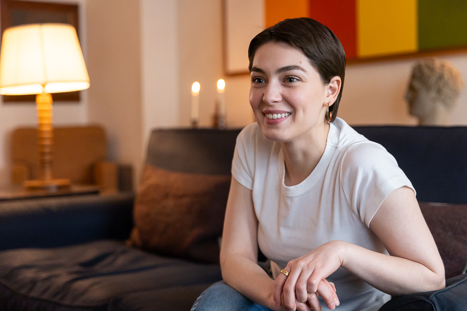 Anamaria Vartolomei în Paris, 2025/ foto: Bogdan Iordache, Cultura la dubă
