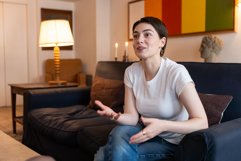 Anamaria Vartolomei în Paris, 2025/ foto: Bogdan Iordache, Cultura la dubă