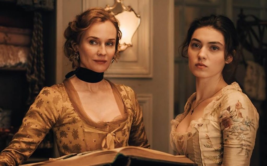 Diane Kruger și Anamaria Vartolomei în Merteuil (The Seduction)/ foto: HBO Max