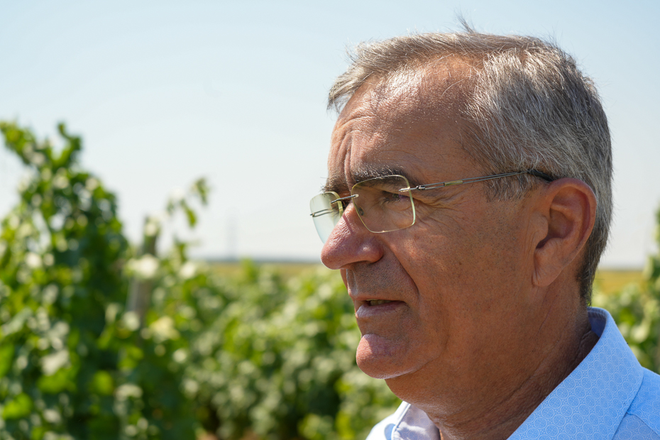 Ilarie Prioteasa, fondatorul Cramei Cepari/ foto: Sorin Tănase