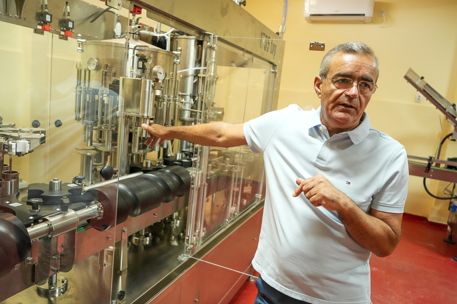 Ilarie Prioteasa, fondatorul Cramei Cepari/ foto: Sorin Tănase