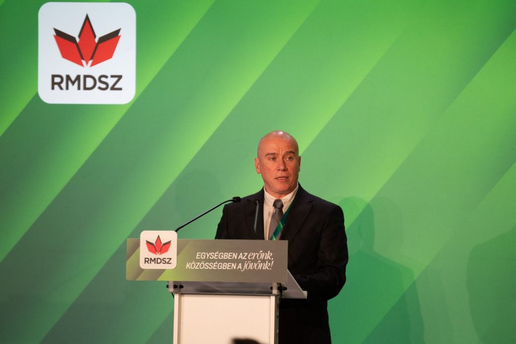 Andras Demeter la congresul UDMR din octombrie 2025/ foto: UDMR facebook