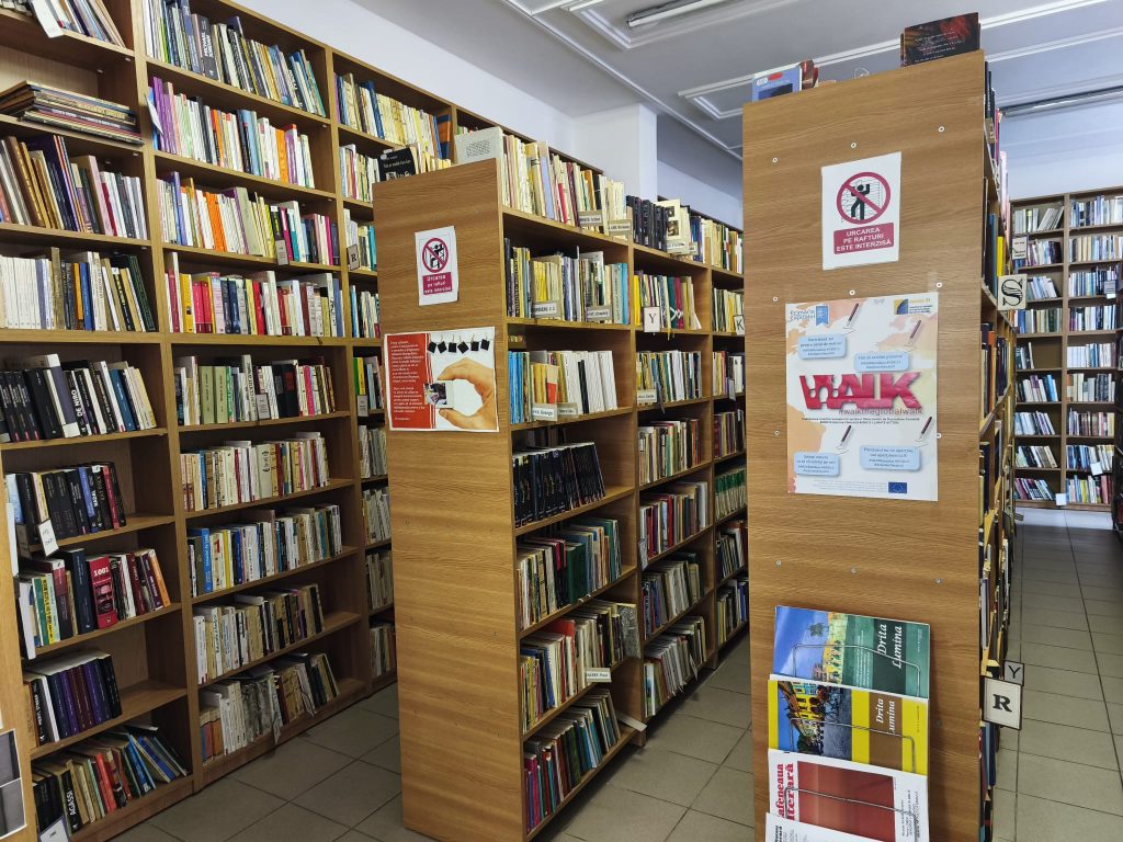 Unul dintre sediile Bibliotecii Metropolitane București, 2025/ foto: Cultura la dubă