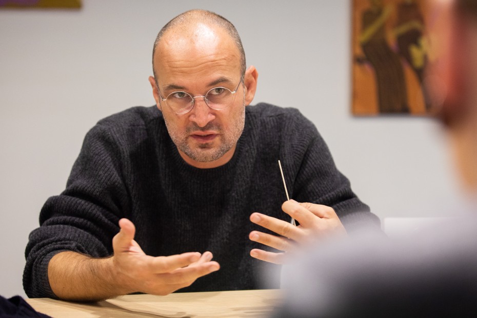 Alexander Nanau, regizor/ foto: Bogdan Iordache, Cultura la dubă