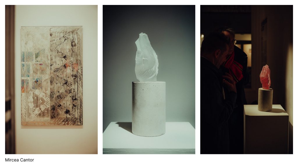 Lucrările expuse de Mircea Cantor la Paris/ foto: Jidvei