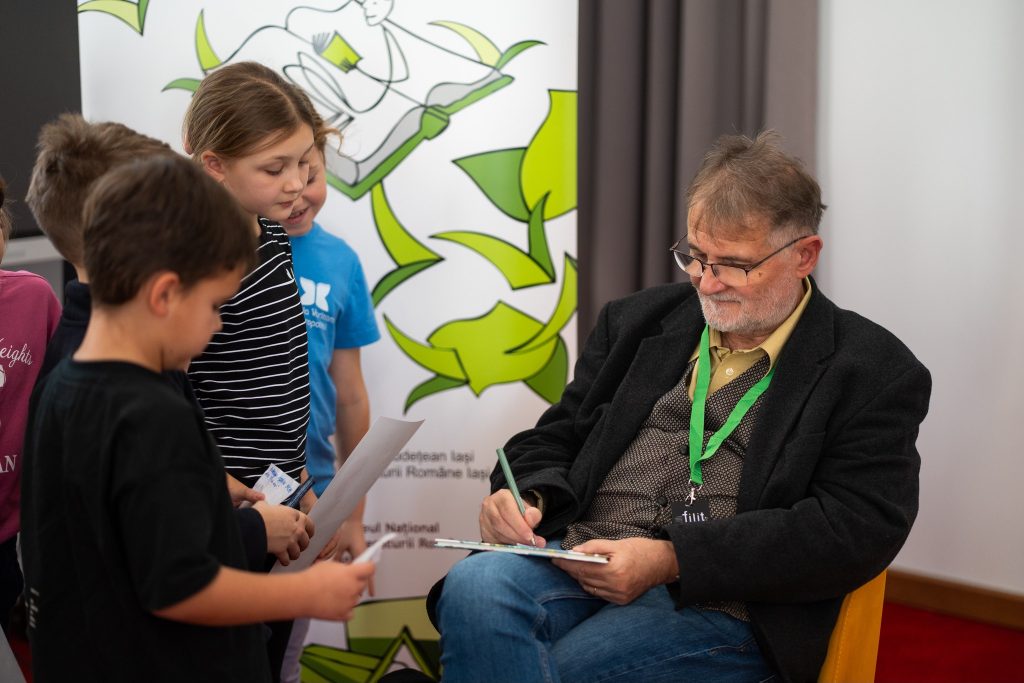 Florin Bican la FILIT 2025/ foto: FILIT