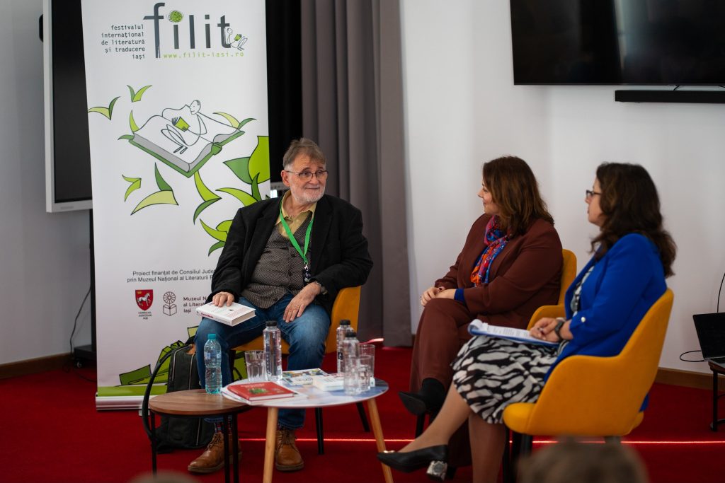 Florin Bican la FILIT 2025/ foto: FILIT