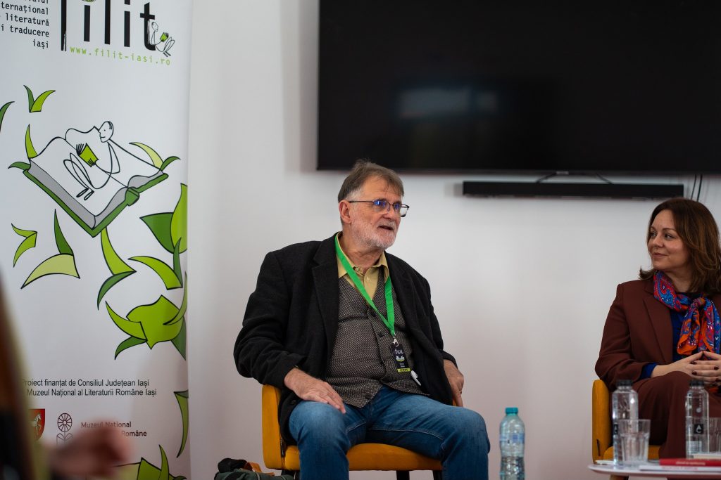 Florin Bican la FILIT 2025/ foto: FILIT