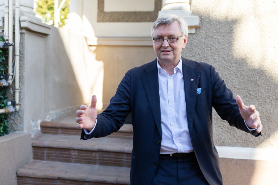 Sergei Loznitsa, regizor ucrainean/ foto: Bogdan Iordache, Cultura la dubă