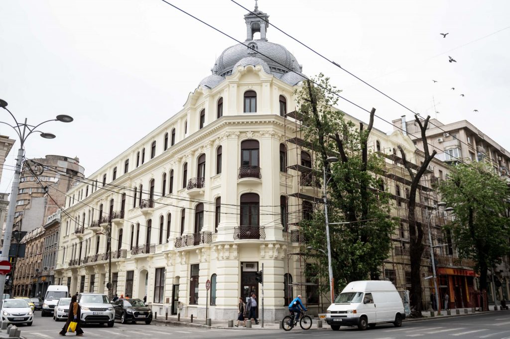 Clădirea fostului Hotel Bristol/ foto: Primăria Capitalei