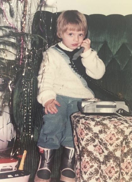 Sebastian Stan, de Crăciun în România/ foto: arhiva personală, prin amabilitatea artistului