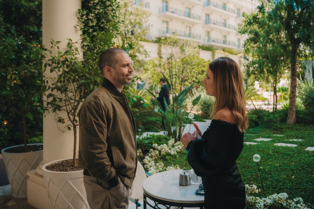 Sebastian Stan și Amalia Enache, Cannes 2026/ foto: Nicolae Anghel pentru Jidvei