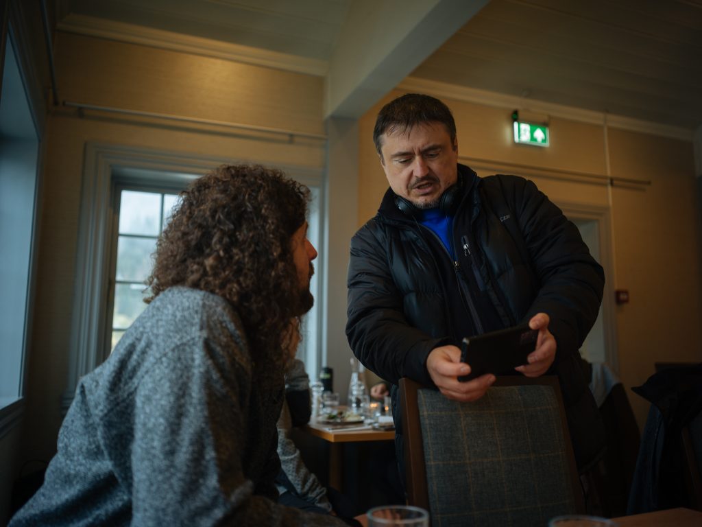 Cristian Mungiu și Tudor Panduru, Norvegia 2025/ foto: Adi Bulboacă pentru Cultura la dubă