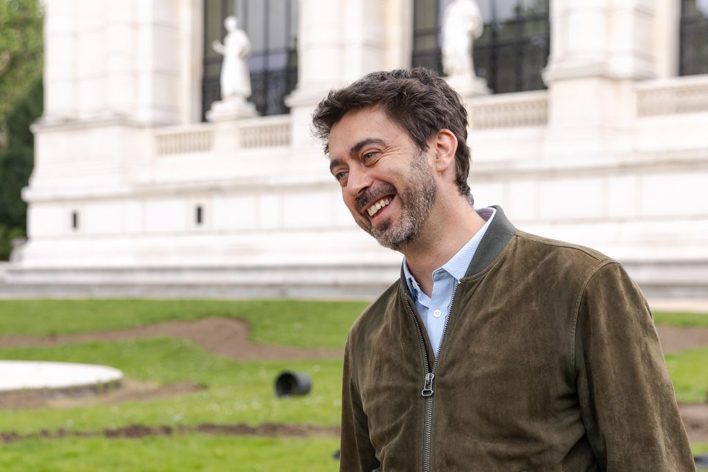 Sylvain Audet-Găinar, scriitor și traducător, Paris, iunie 2026/ foto: Bogdan Iordache/ Cultura la dubă