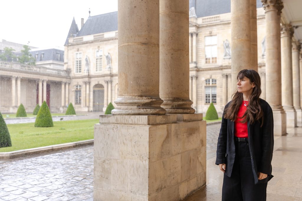 Diana Vidrașcu, Paris, 2026/ foto: Bogdan Iordache, Cultura la dubă