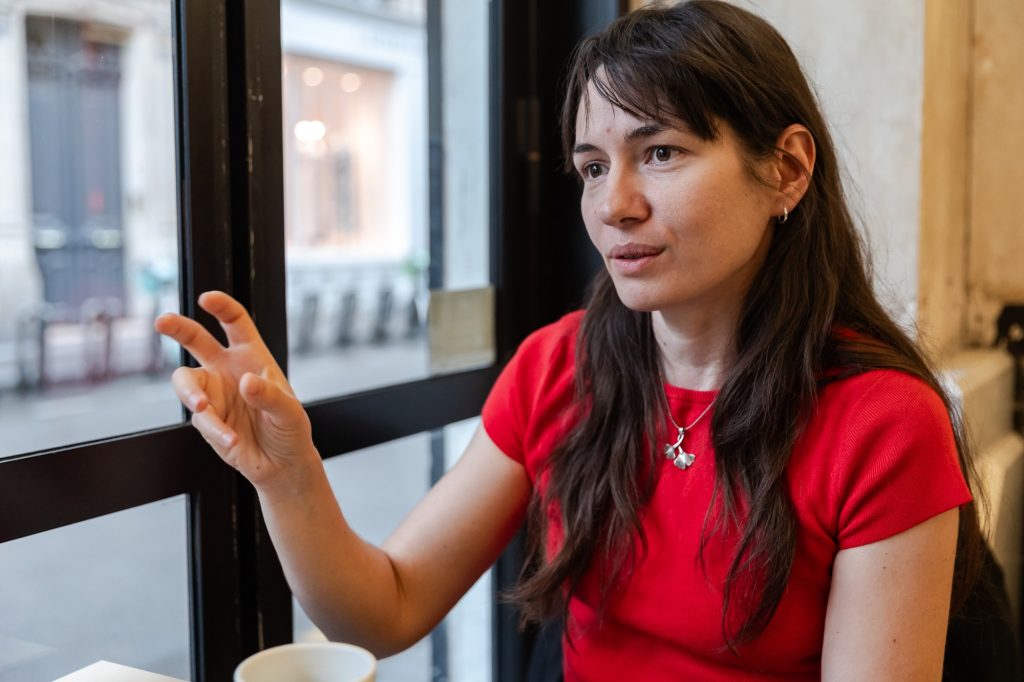 Diana Vidrașcu, Paris, 2026/ foto: Bogdan Iordache, Cultura la dubă