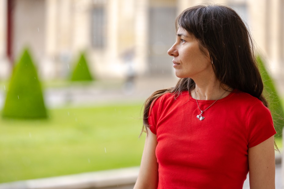 Diana Vidrașcu, Paris, 2026/ foto: Bogdan Iordache, Cultura la dubă