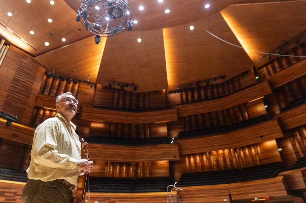 Teodor Coman, Auditorium Radio France, Paris, 2026/ foto: Bogdan Iordache, Cultura la dubă