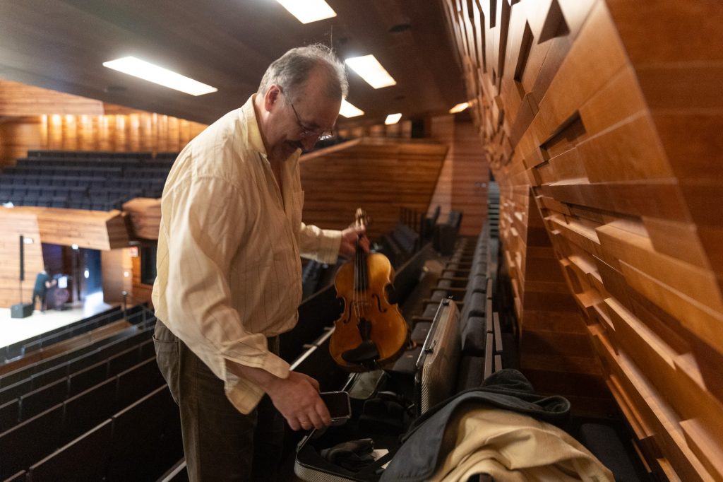 Teodor Coman, Paris, 2026/ foto: Bogdan Iordache, Cultura la dubă